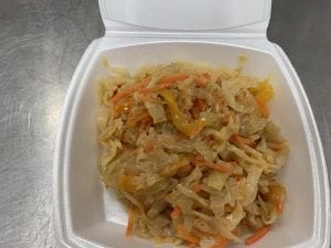 Steam Cabbage and Carrots