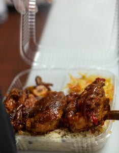 Brown Stew Chicken jamaican food